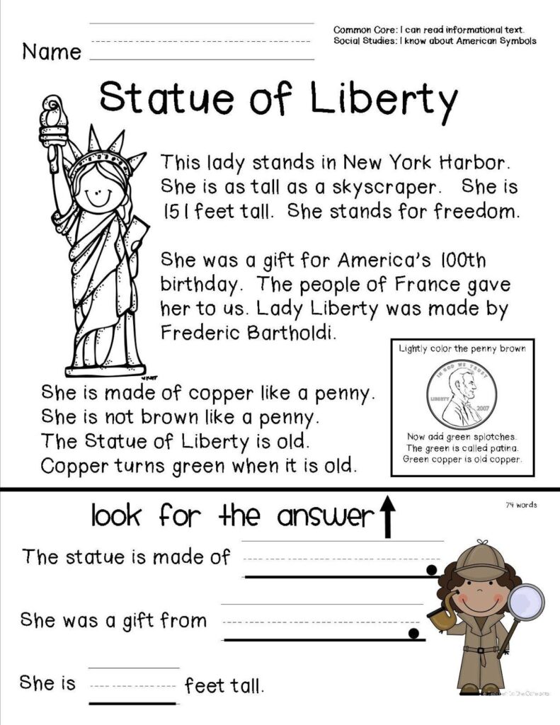 History Worksheets For 2nd Grade