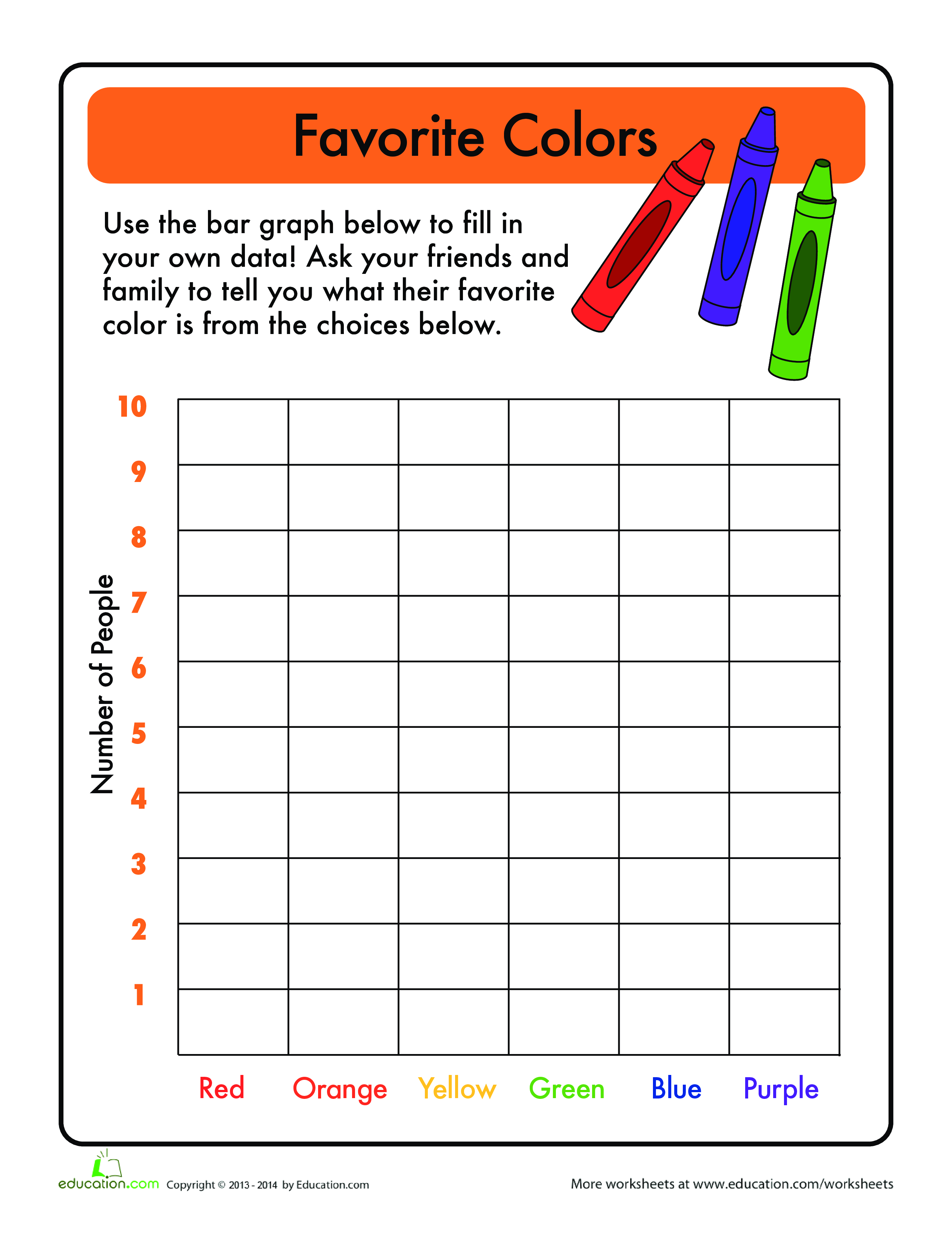 Kindergarten Graphs Printables