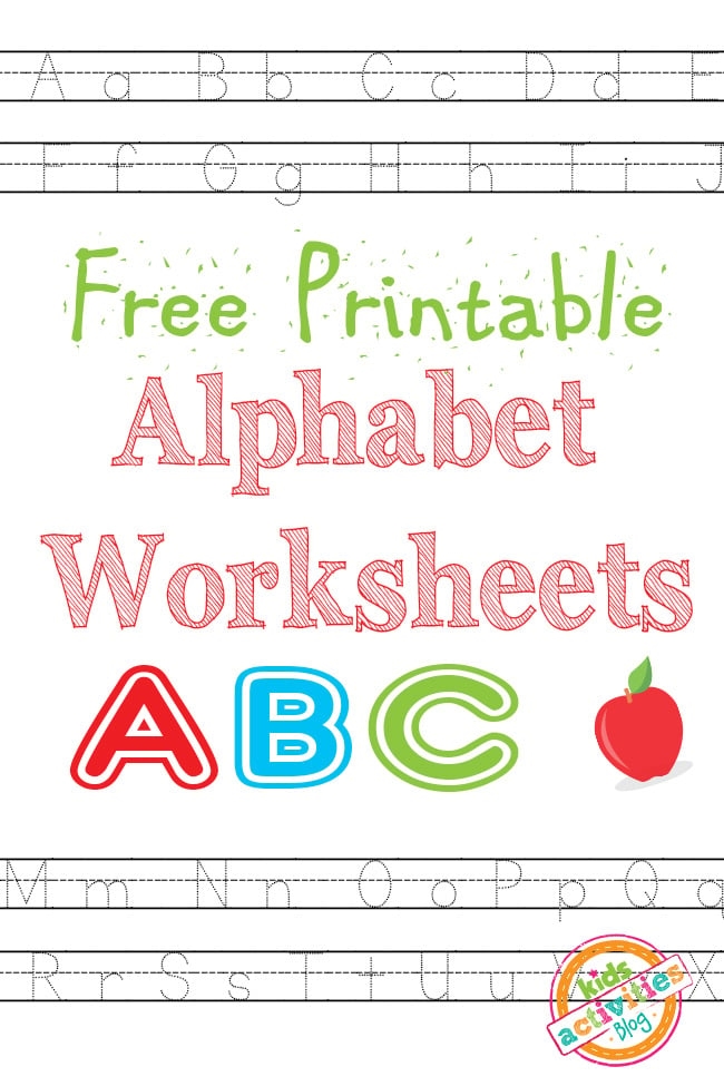 Learn To Print Letters Worksheets