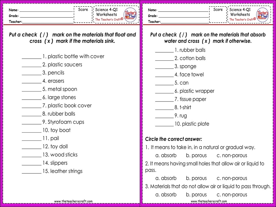 Learning Activity Sheets 4th Quarter Grade 5