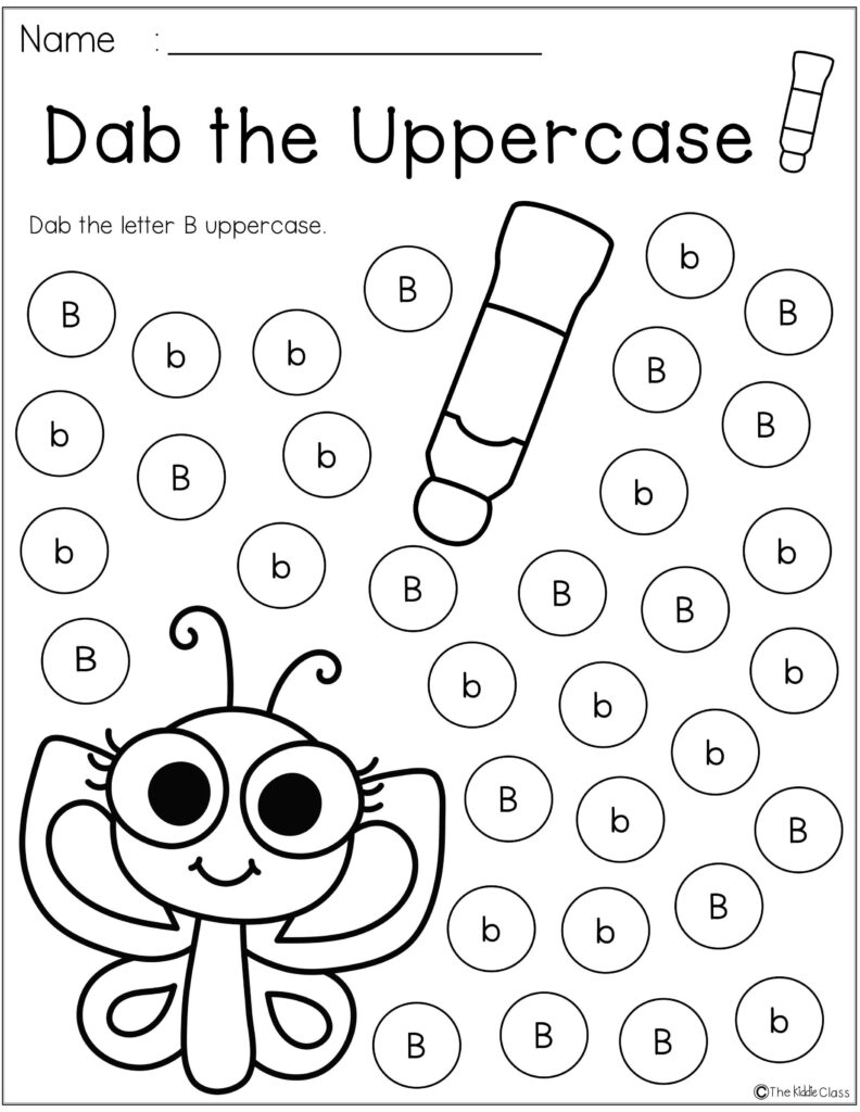 Letter B Printable Worksheets