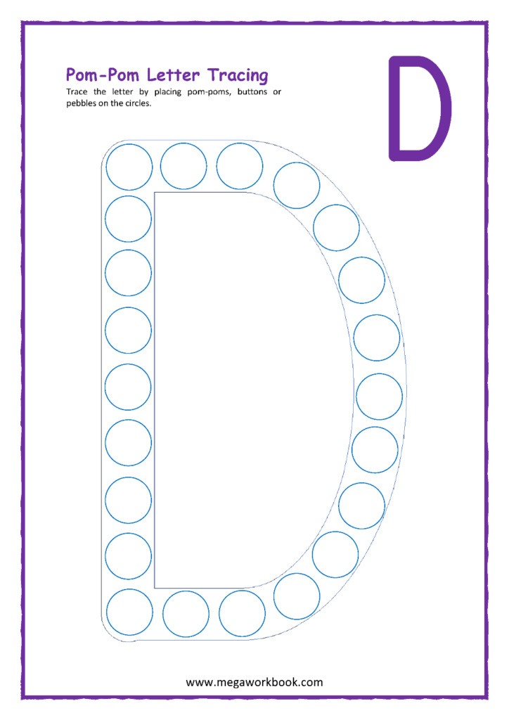 Letter D Worksheet For Preschool Englishworksheet my id