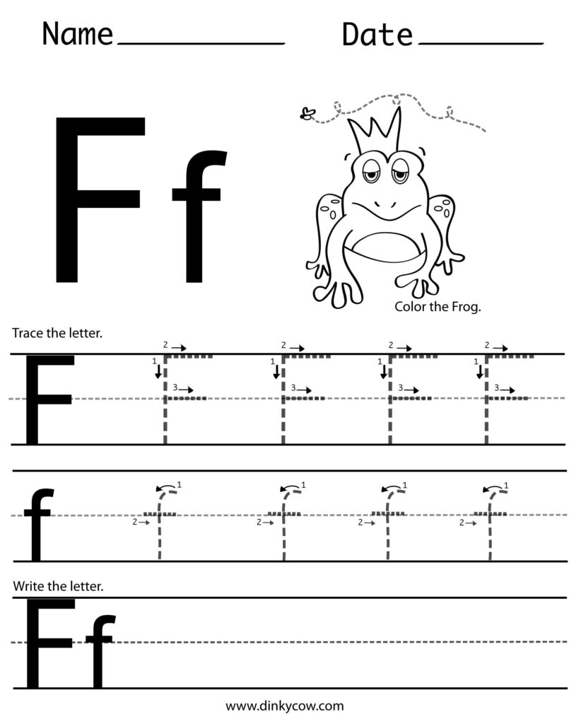 Letter F Printable Worksheets Printable Word Searches