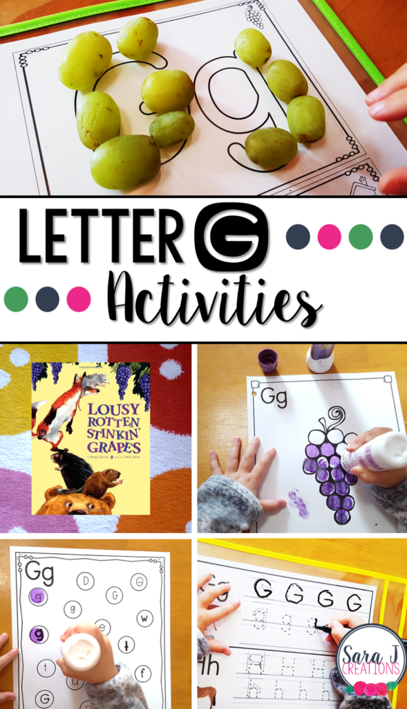 Letter G Activities Letter G Activities Alphabet Activities 