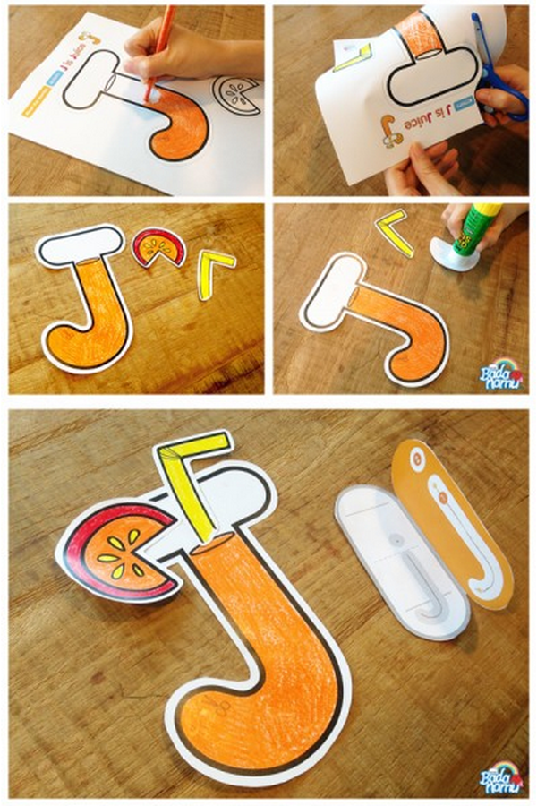 Letter J Preschool Crafts