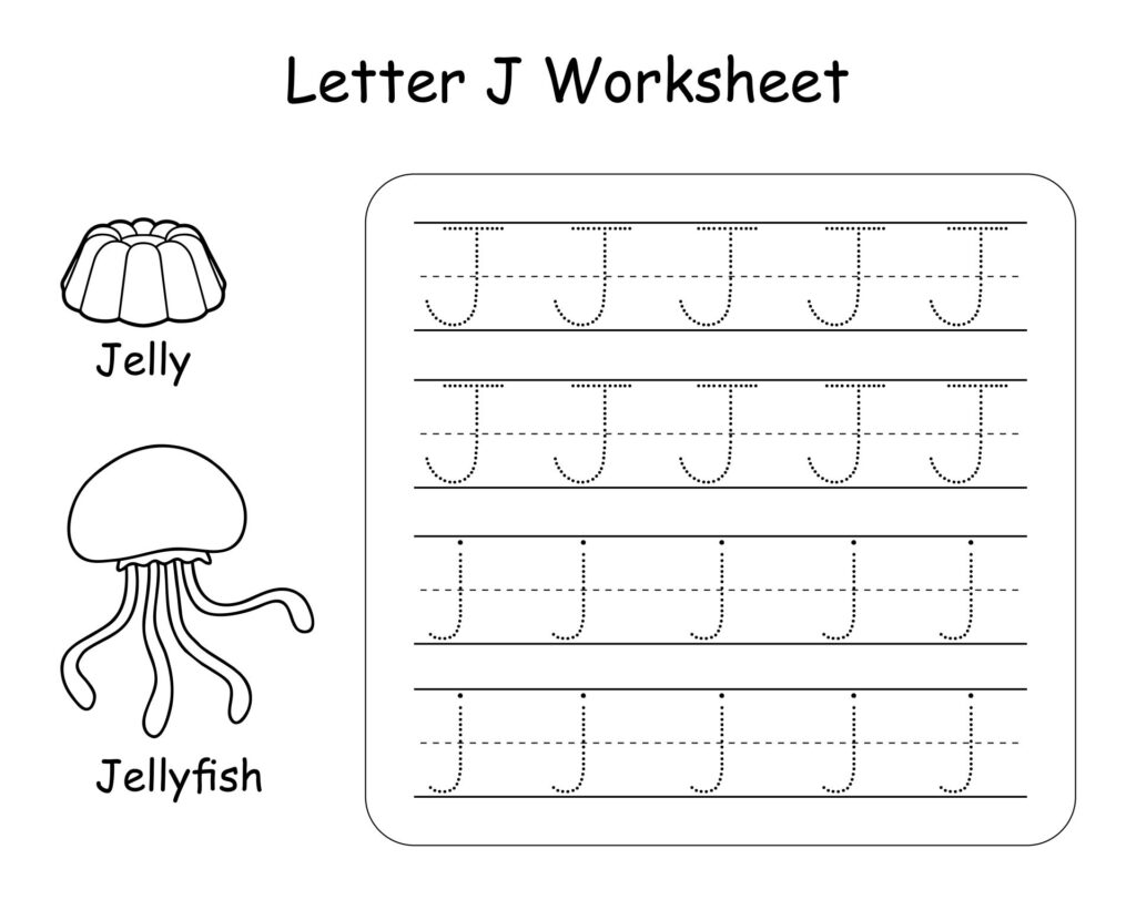 Letter J Worksheets Free Printables