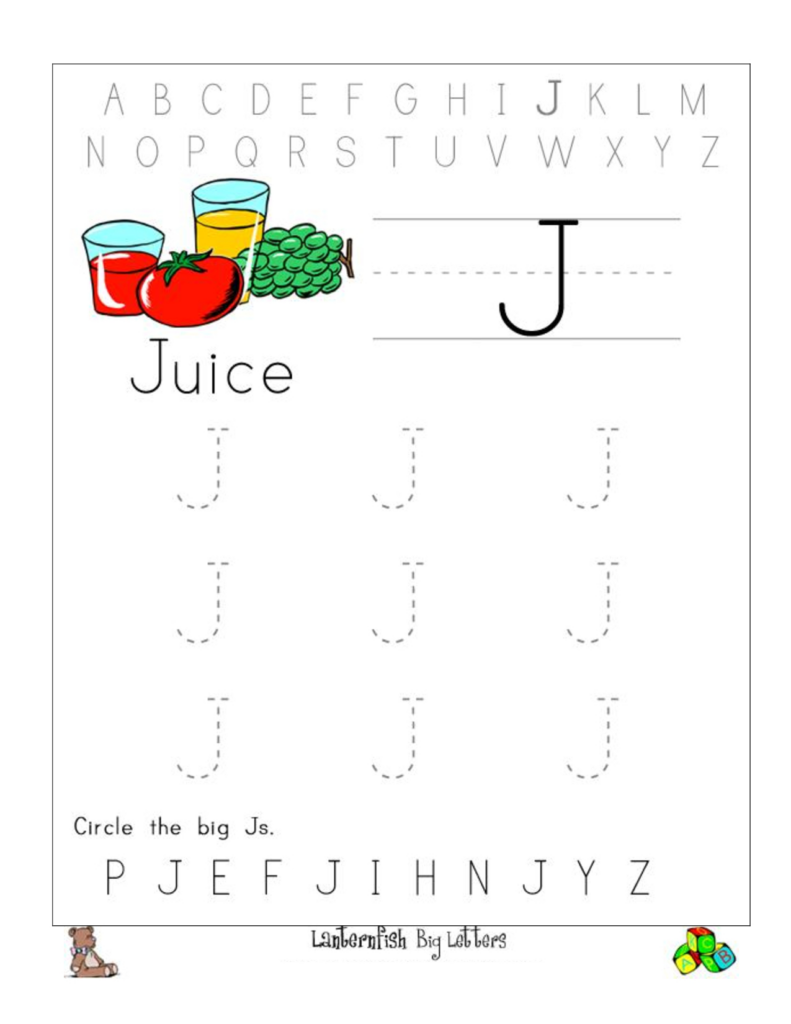 Letter J Worksheets Sparklebox AlphabetWorksheetsFree