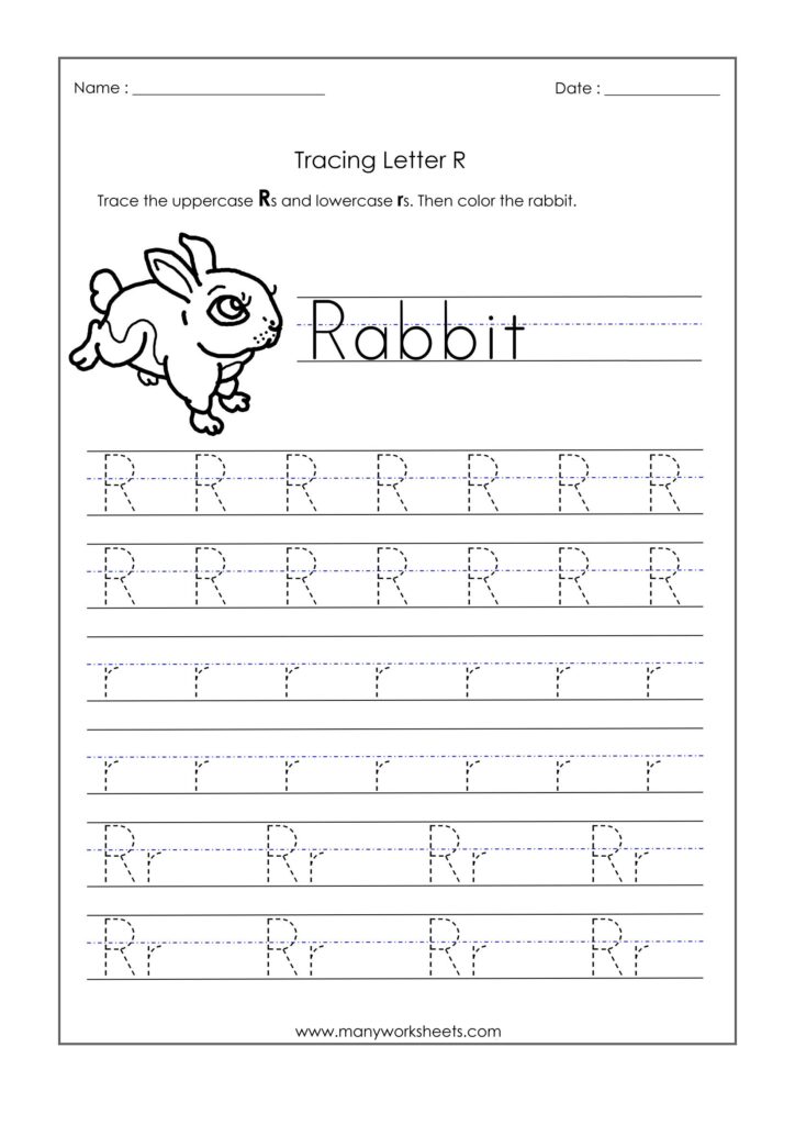 Letter R Preschool Printables