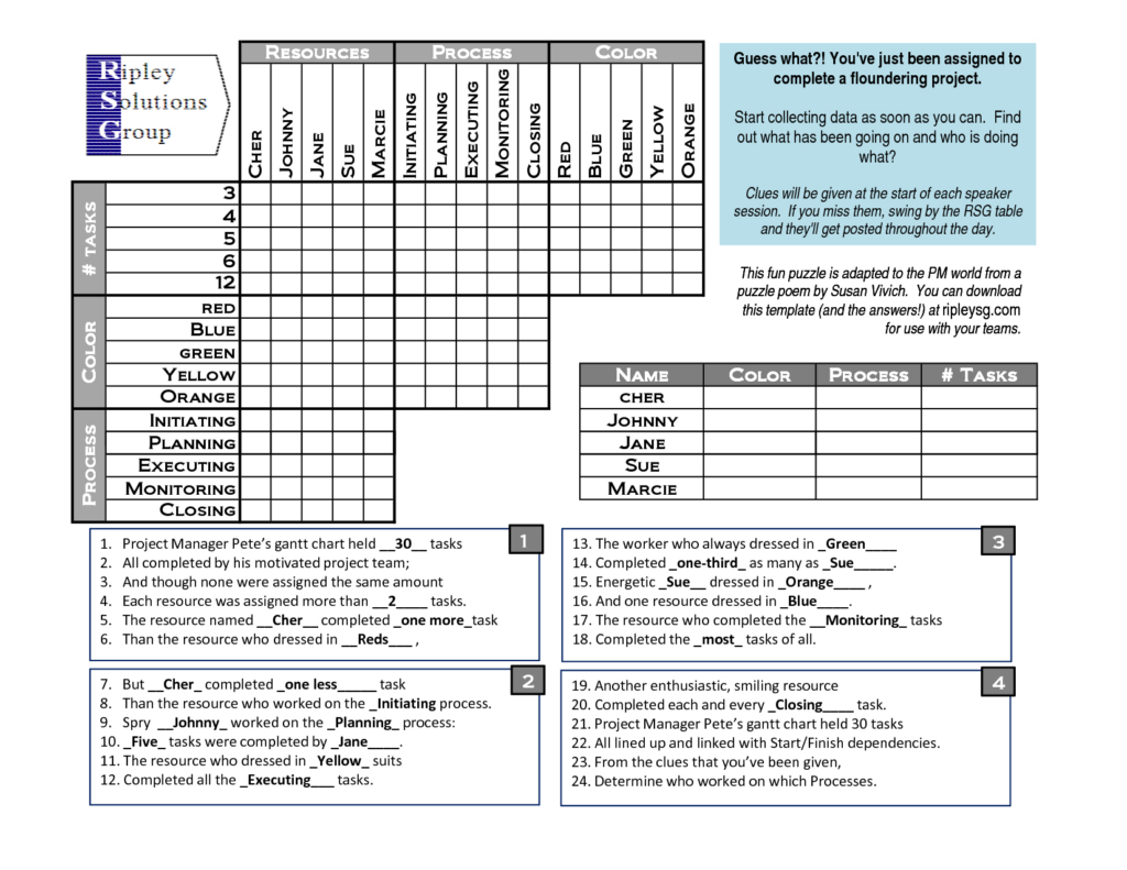 Logic Puzzles Printable Worksheets Printable Worksheets