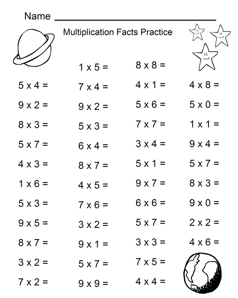 Math For 4th Graders Free Worksheets