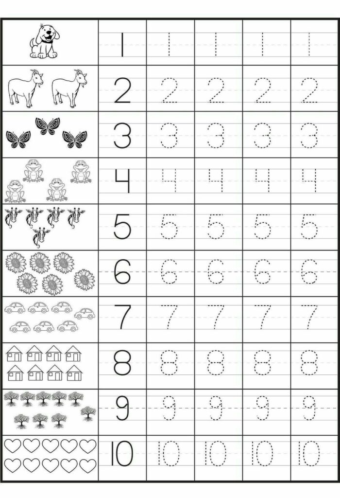 Number 2 Worksheet For Grade R