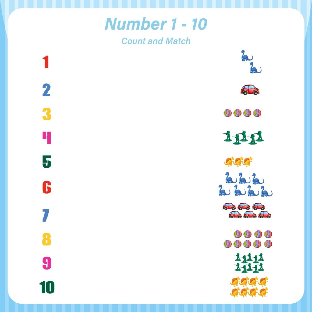 Numbers 1 10 Worksheet 10 Free PDF Printables Printablee