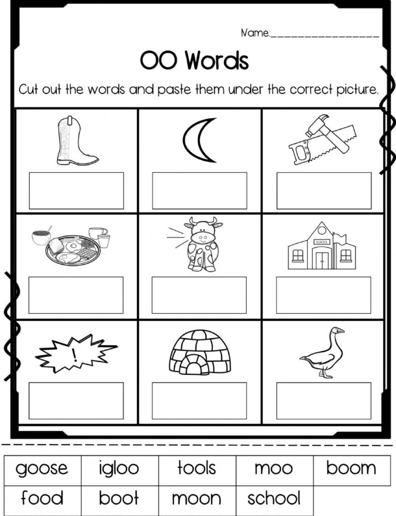 Oo Worksheet 2nd Grade