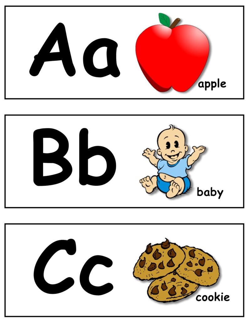 Printable Abc Worksheets For Preschool