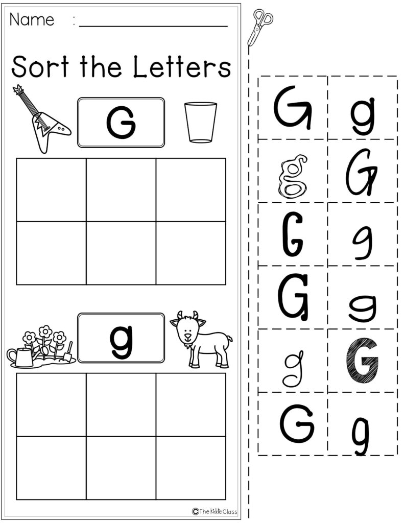 Printable Alphabet Letters Worksheets Super Pack Letter G Tracing 