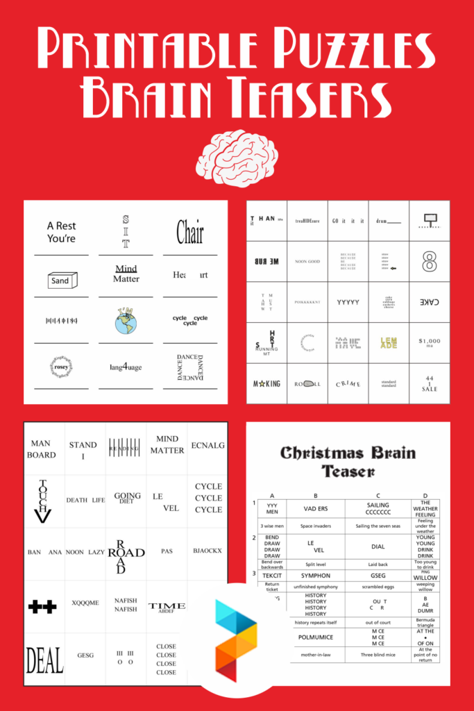 Printable Brain Games For Older Adults At Vangracelynnblog Blog