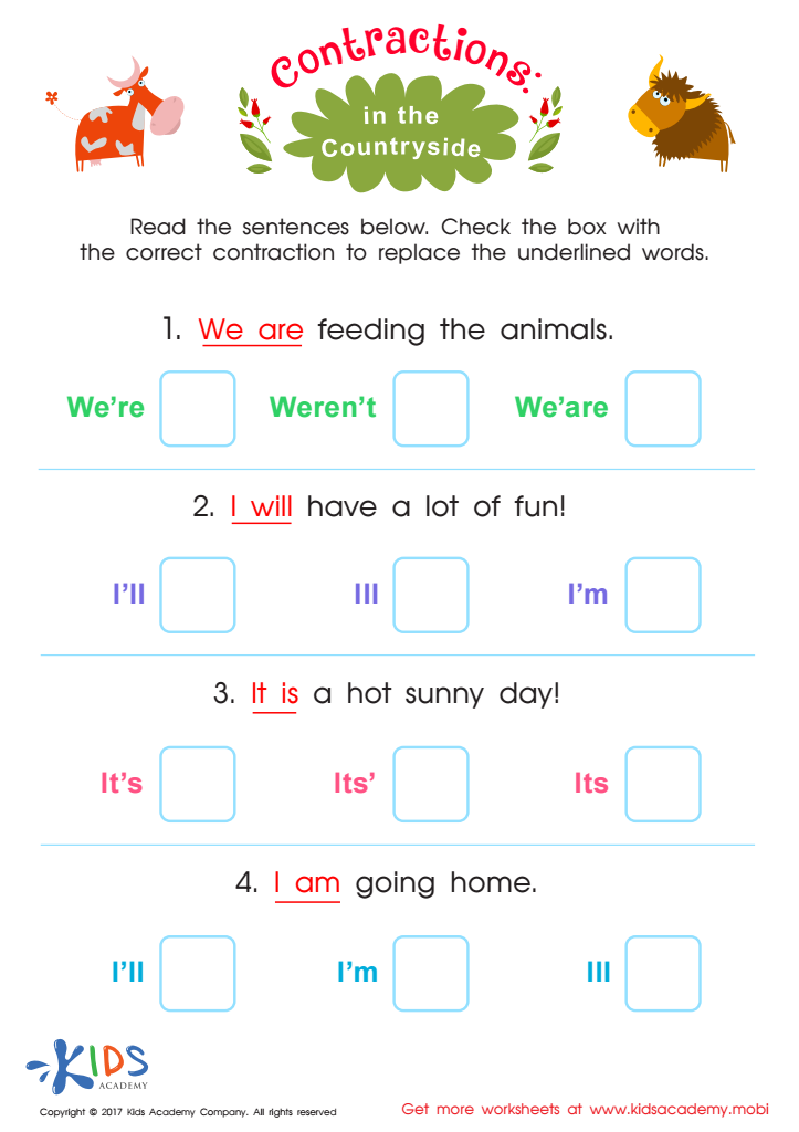 Printable English Grammar Worksheets Grade 1