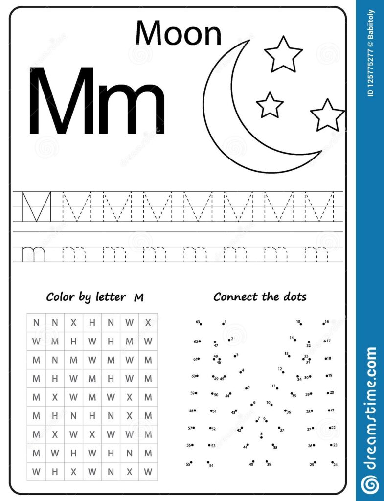 Printable Preschool Worksheets Letter M