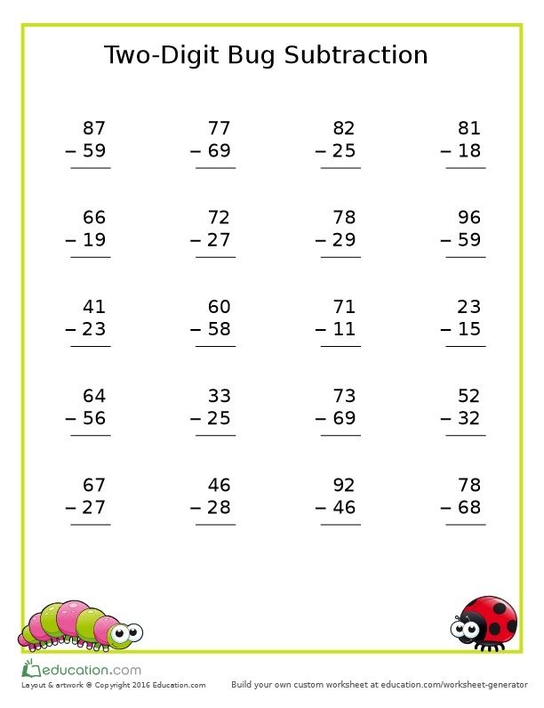 Second Grade Printable Worksheets