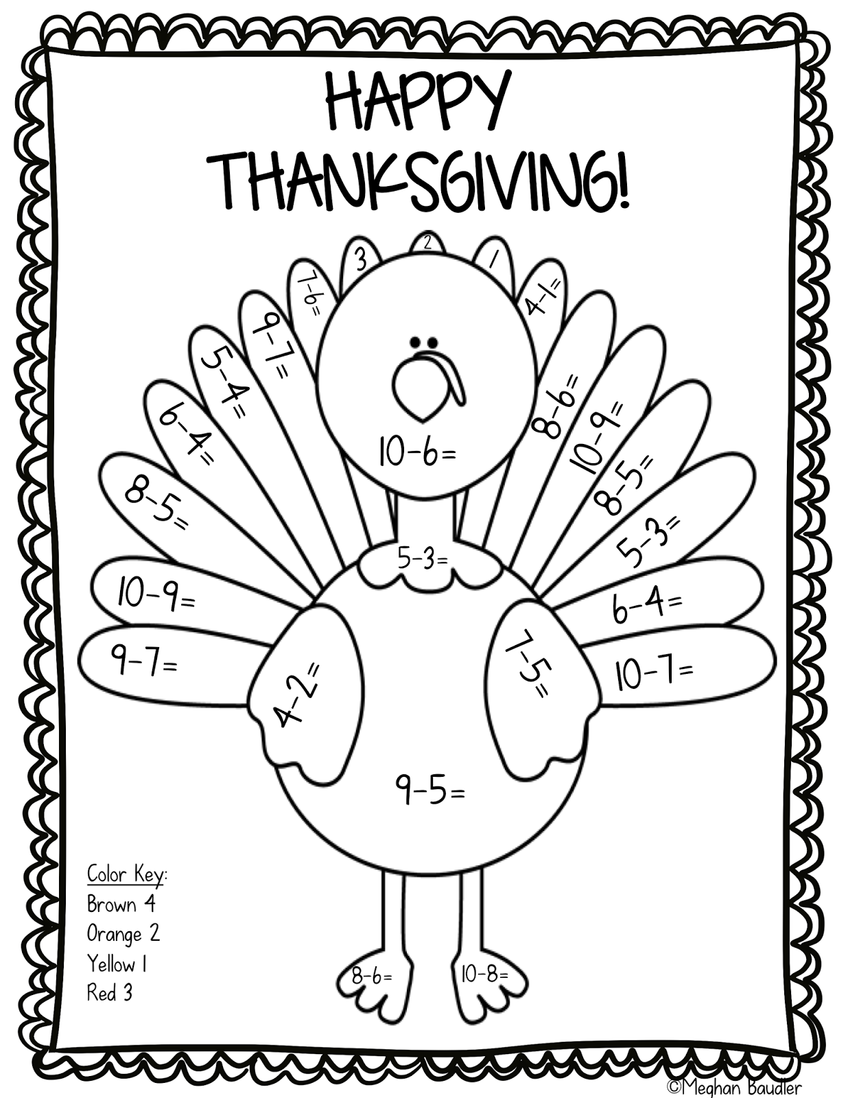 Thanksgiving Worksheets For Free