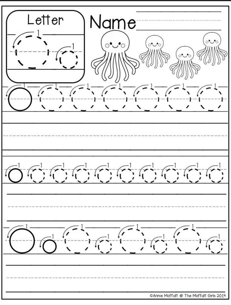 Worksheets For The Letter O